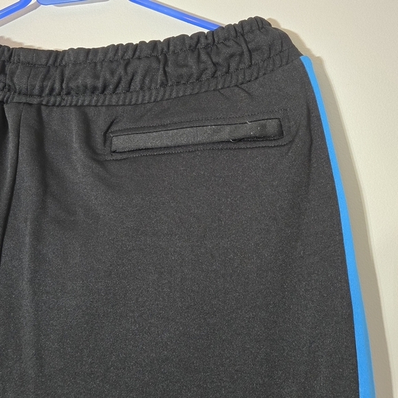 NWT Kangol Mens XXL Black Blue Stripe Track Pants Streetwear Joggers Retro NY - Picture 10 of 13